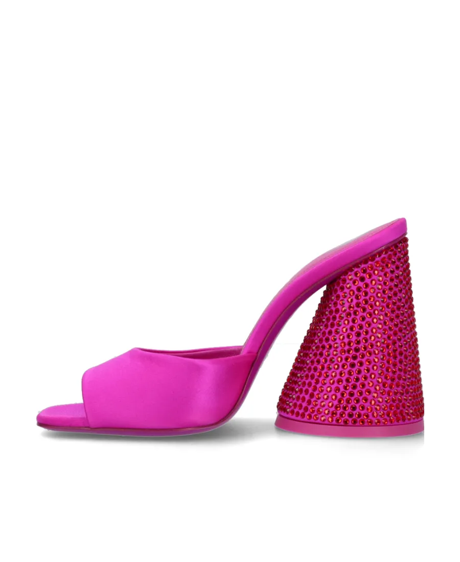 Luz Chunky Heel Mule