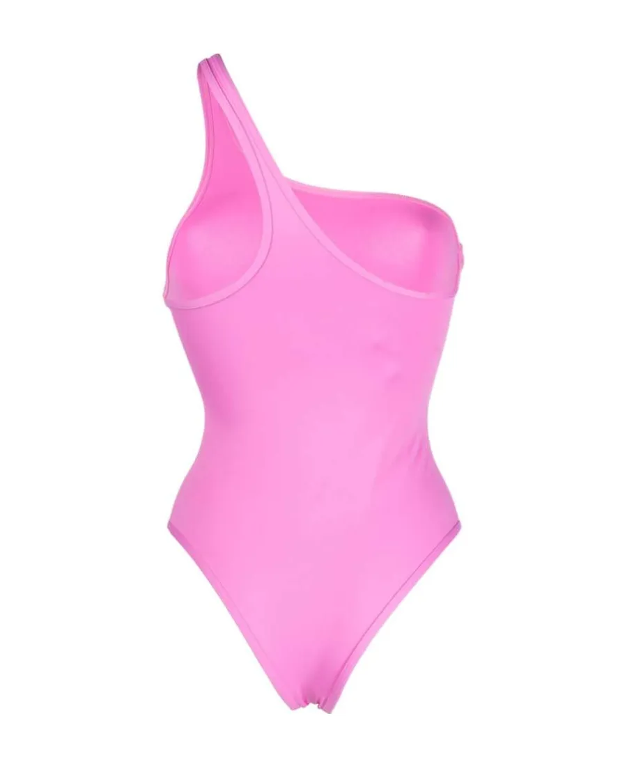 Logo Printed One Piece Swimsuit