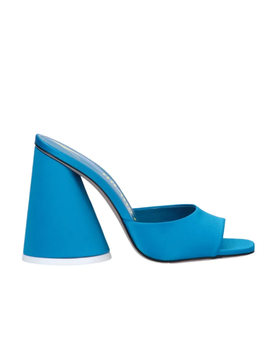 Luz Chunky Heel Mule