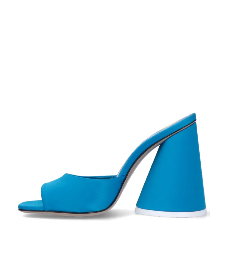 Luz Chunky Heel Mule