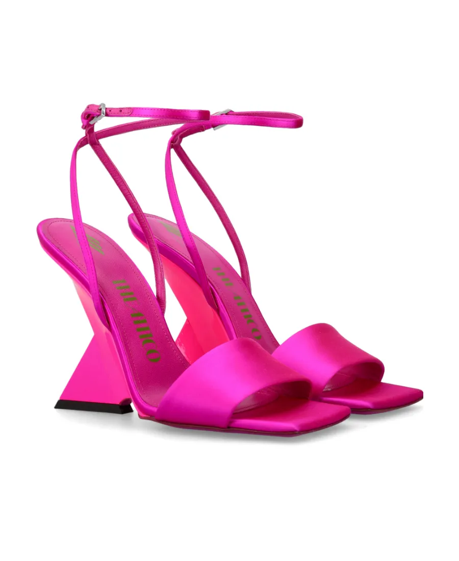 Block Heel Ankle Strapped Sandals