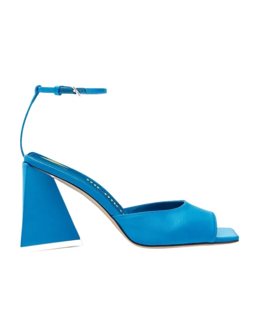 Piper Open-Toe Satin Sandals