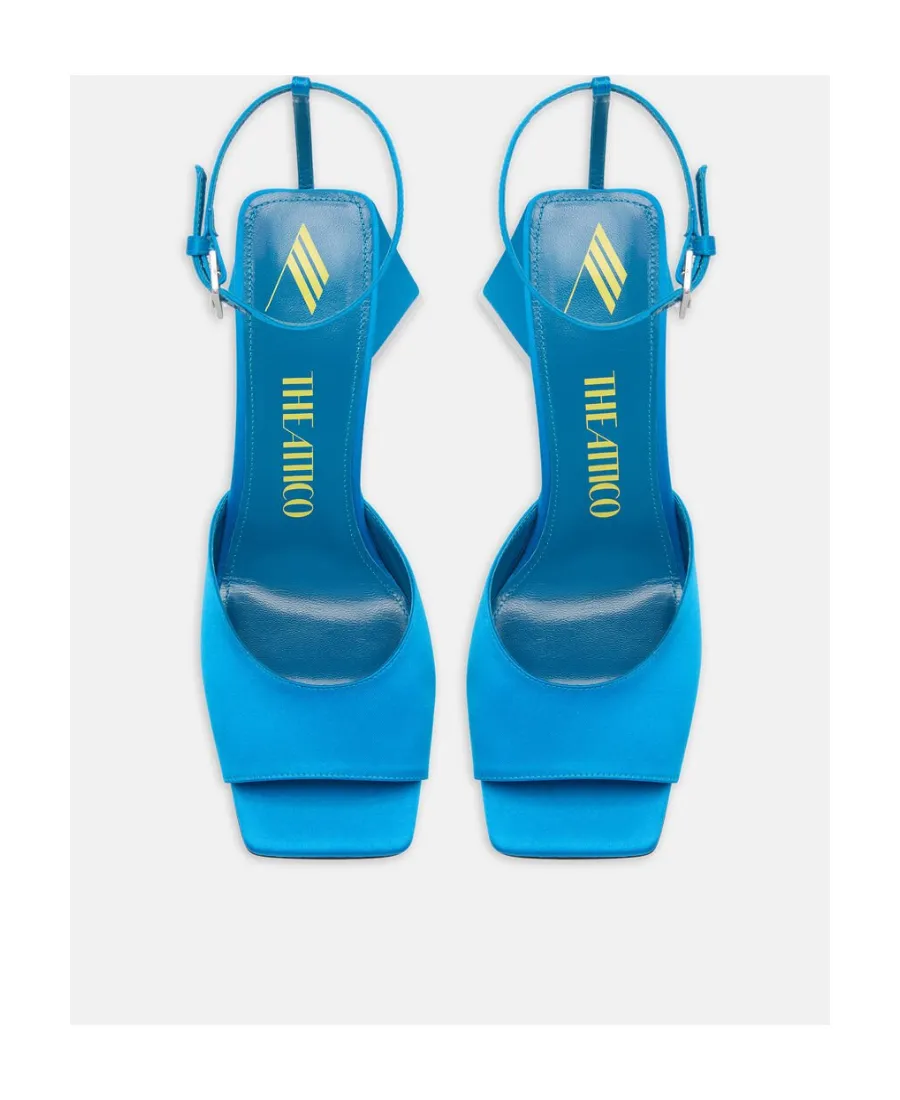 Piper Open-Toe Satin Sandals