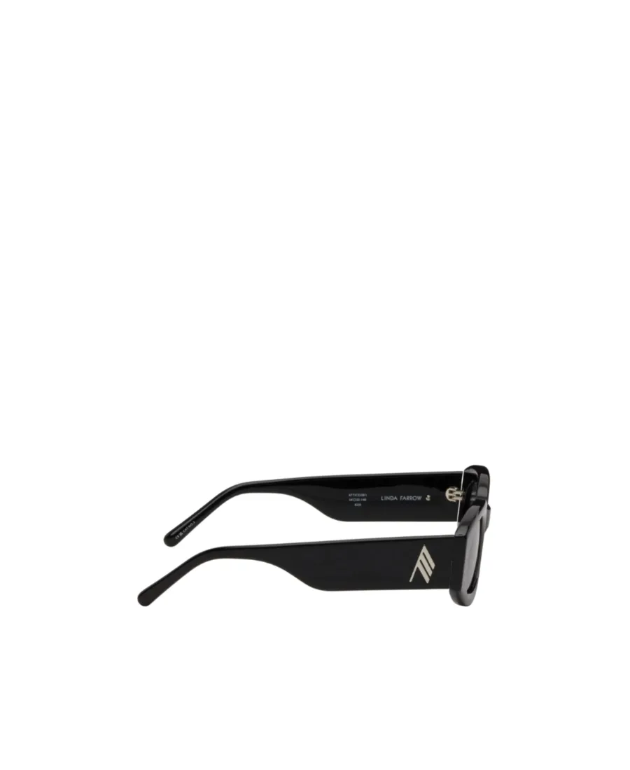 Berta Rectangle-Frame Sunglasses