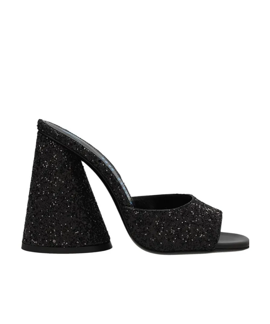 Logo Printed Slip-On Sandals