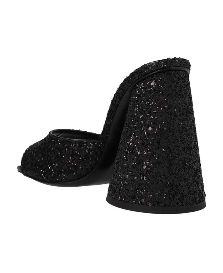 Logo Printed Slip-On Sandals