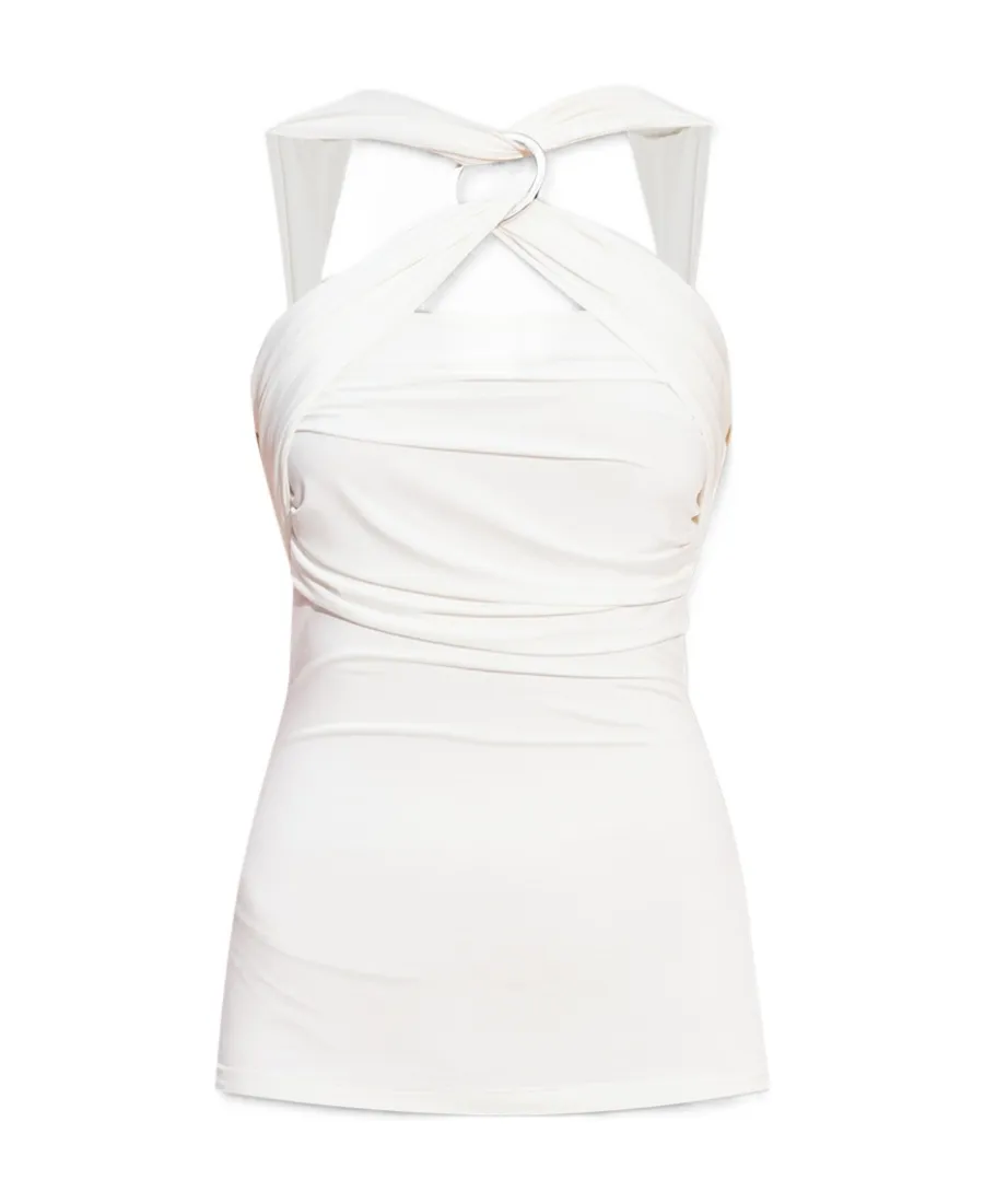 Ginnie Ruched Draped Top