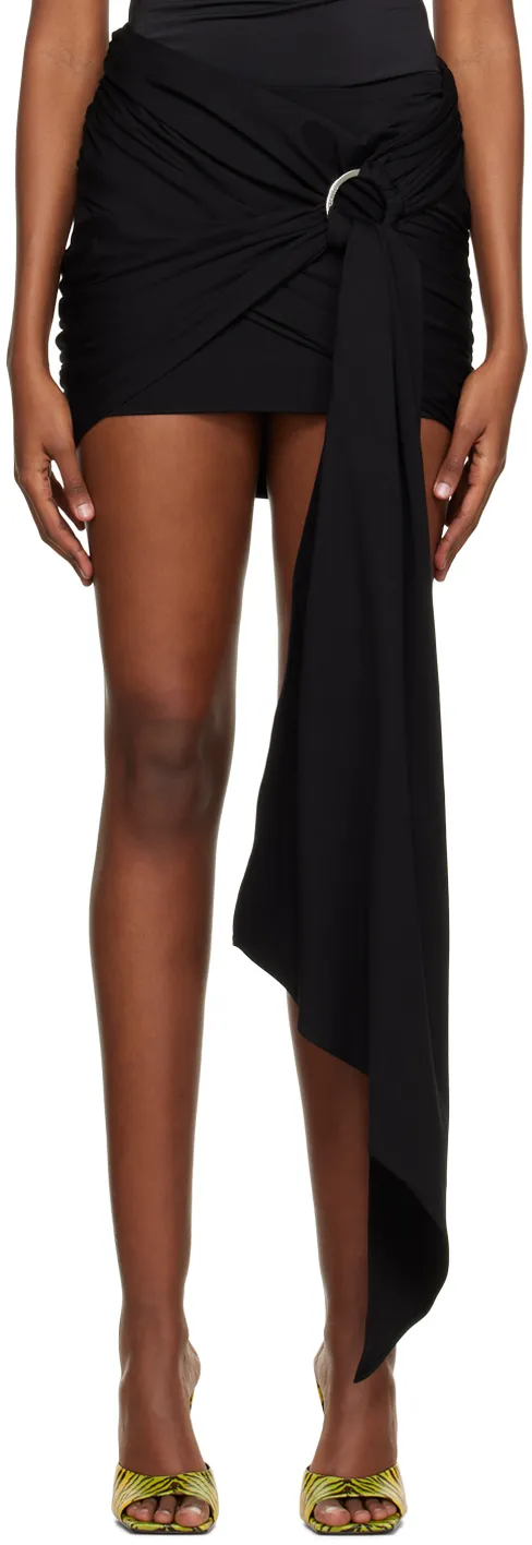 Tie-Waist Miniskirt