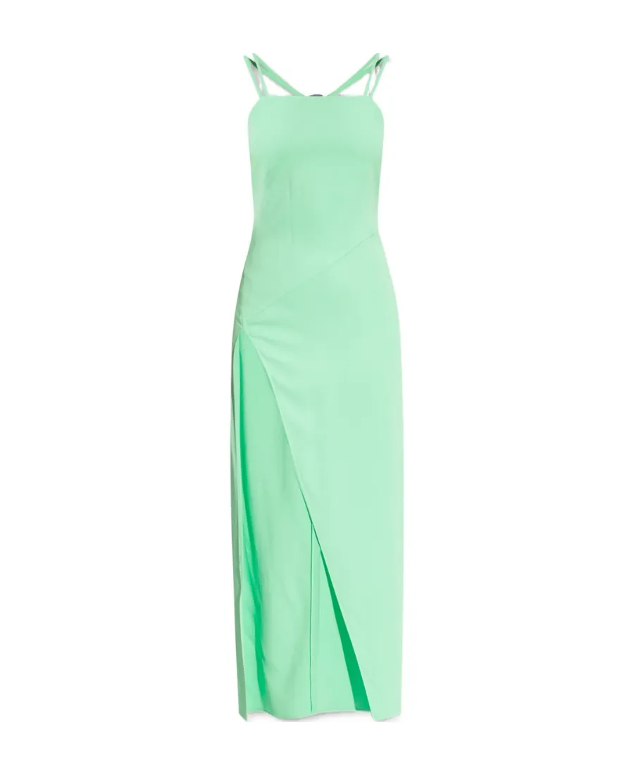 Strappy Spaghetti Strap Midi Dress
