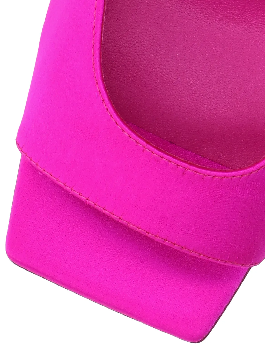 Devon Square-Toe Satin Finish Mules