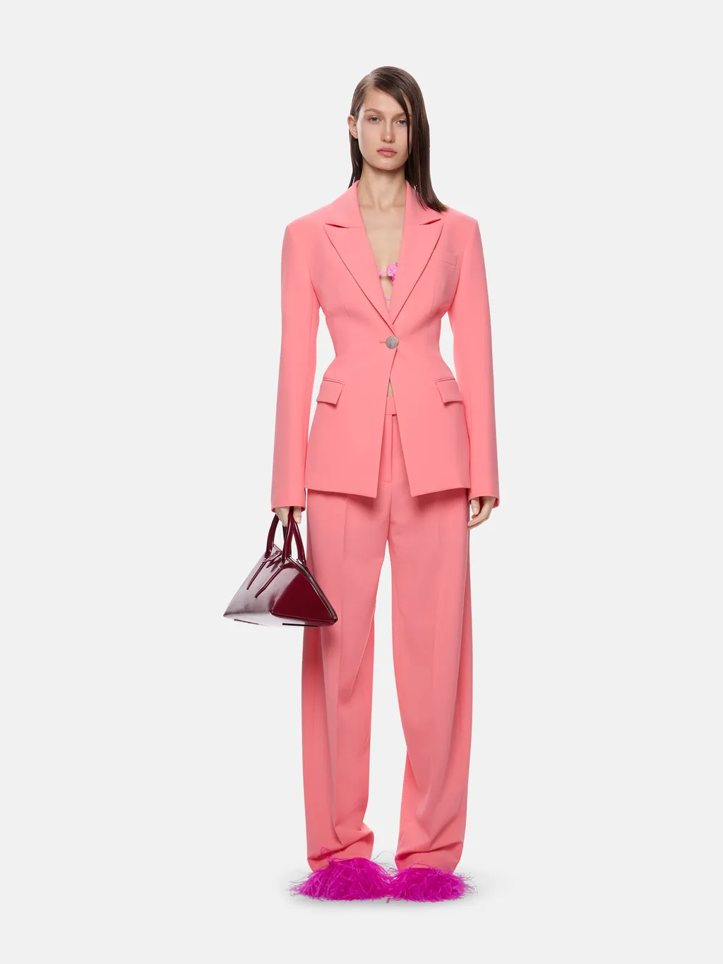 Tailored Tapered Trousers