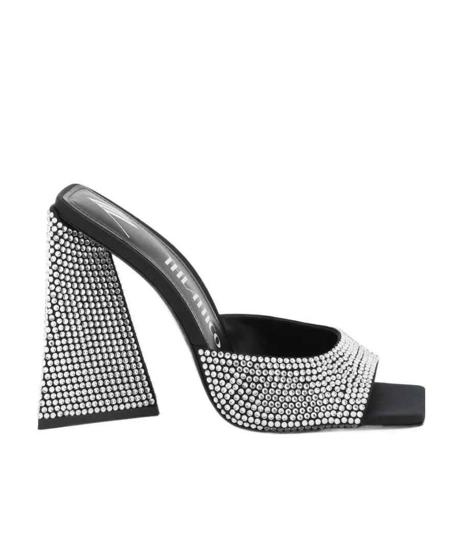 Devon Embellished Slip-On Mules