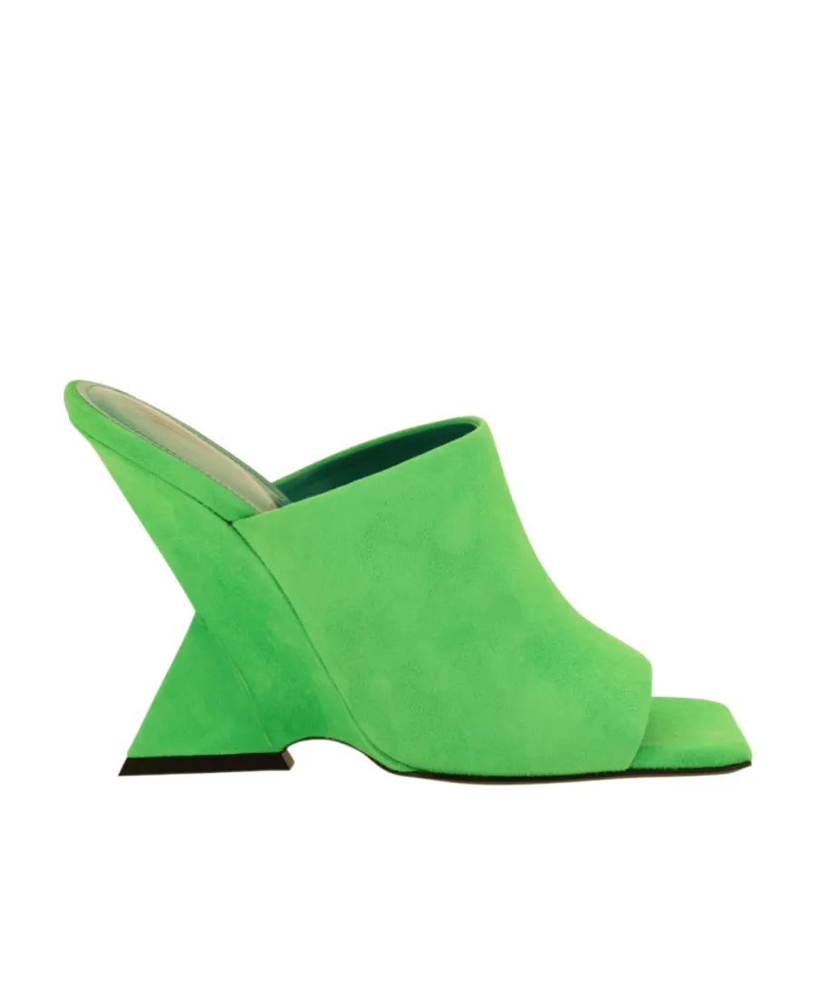 Cheope Logo Printed Mules