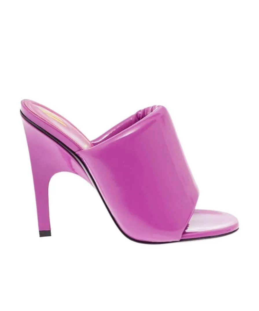 Rem Heeled Open-Toe Mules