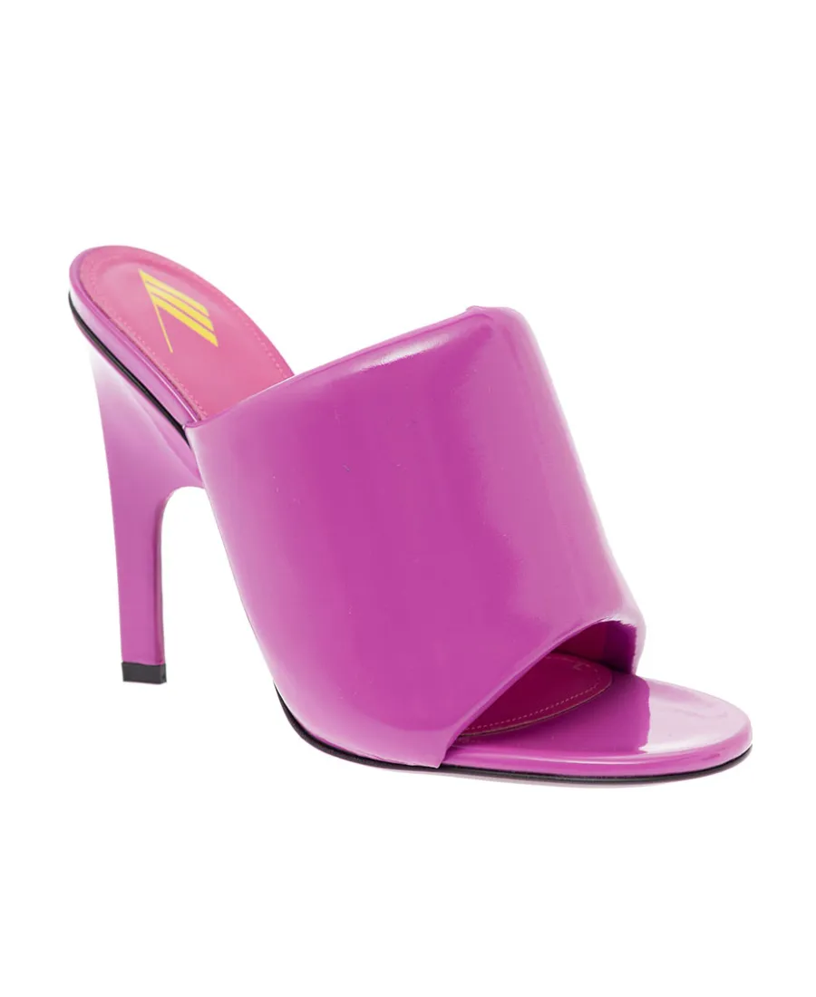 Rem Heeled Open-Toe Mules