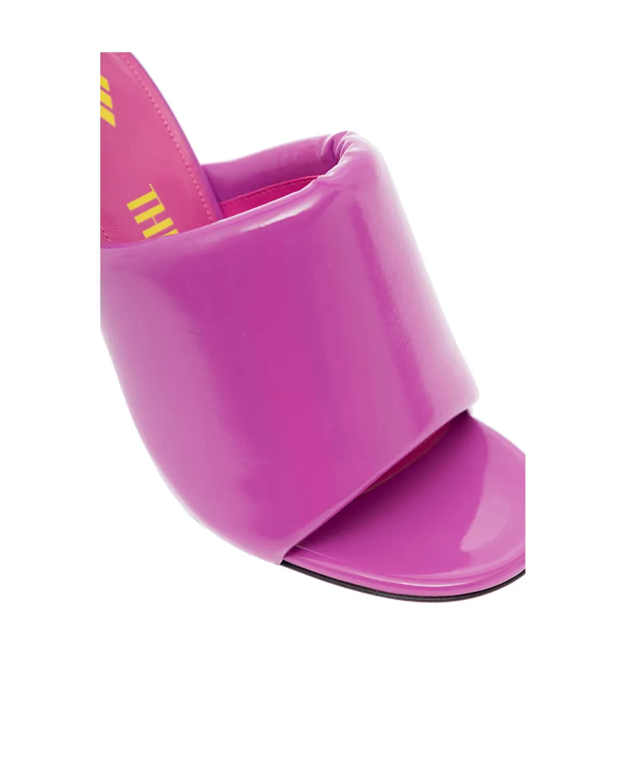 Rem Heeled Open-Toe Mules
