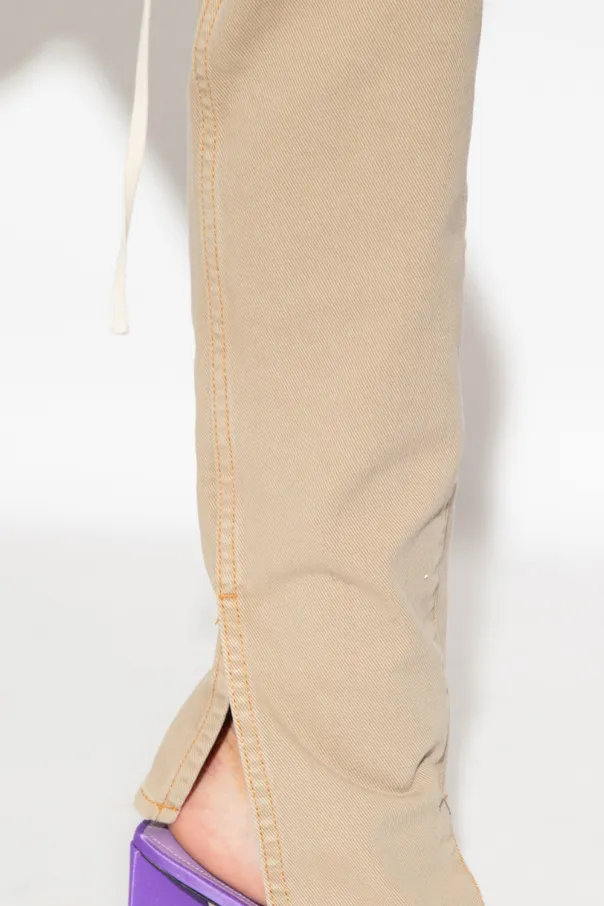 Logo Embroidered Skinny Fit Jeans
