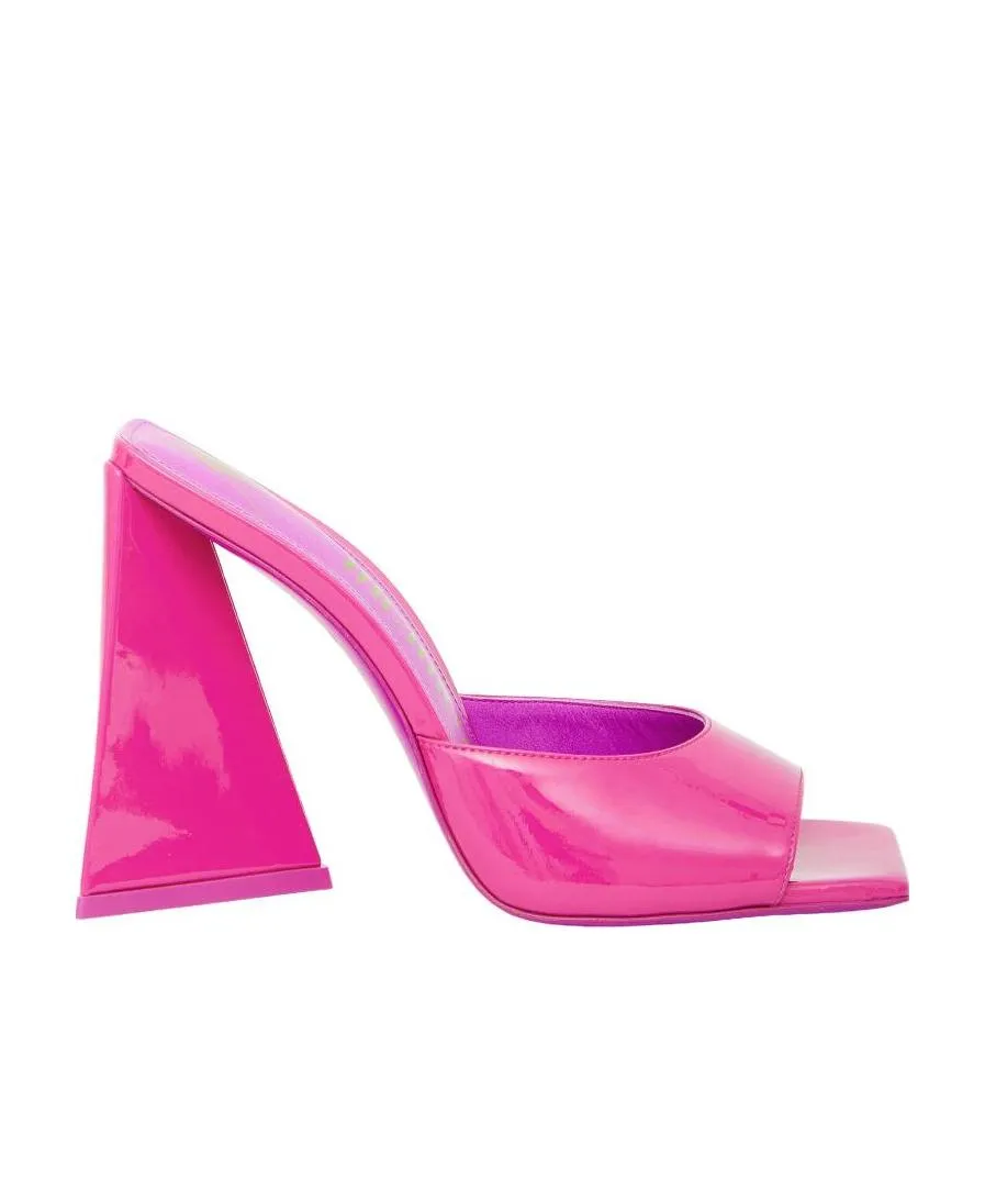 Devon Square-Toe Heeled Mules