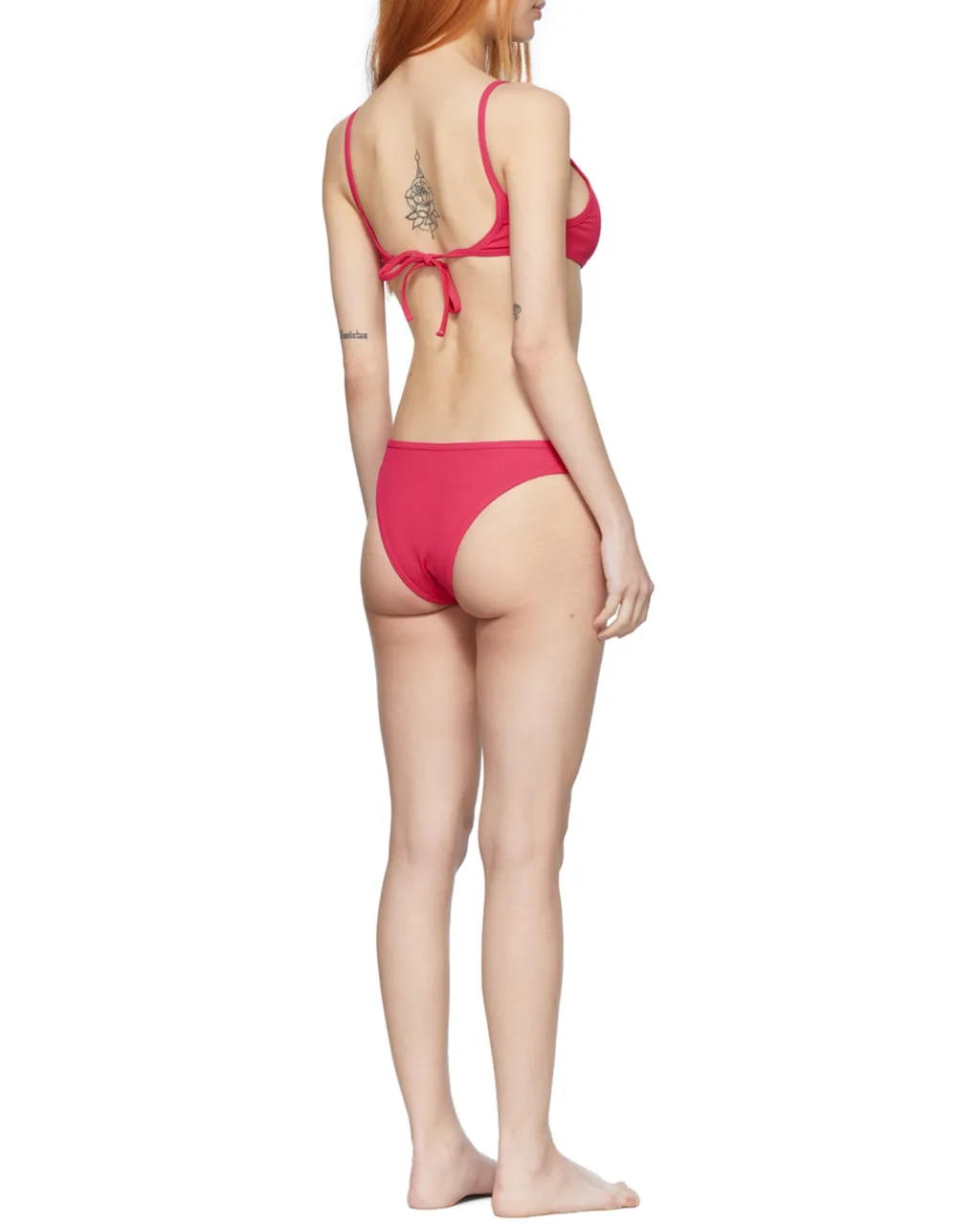 Logo Printed Bikini Set