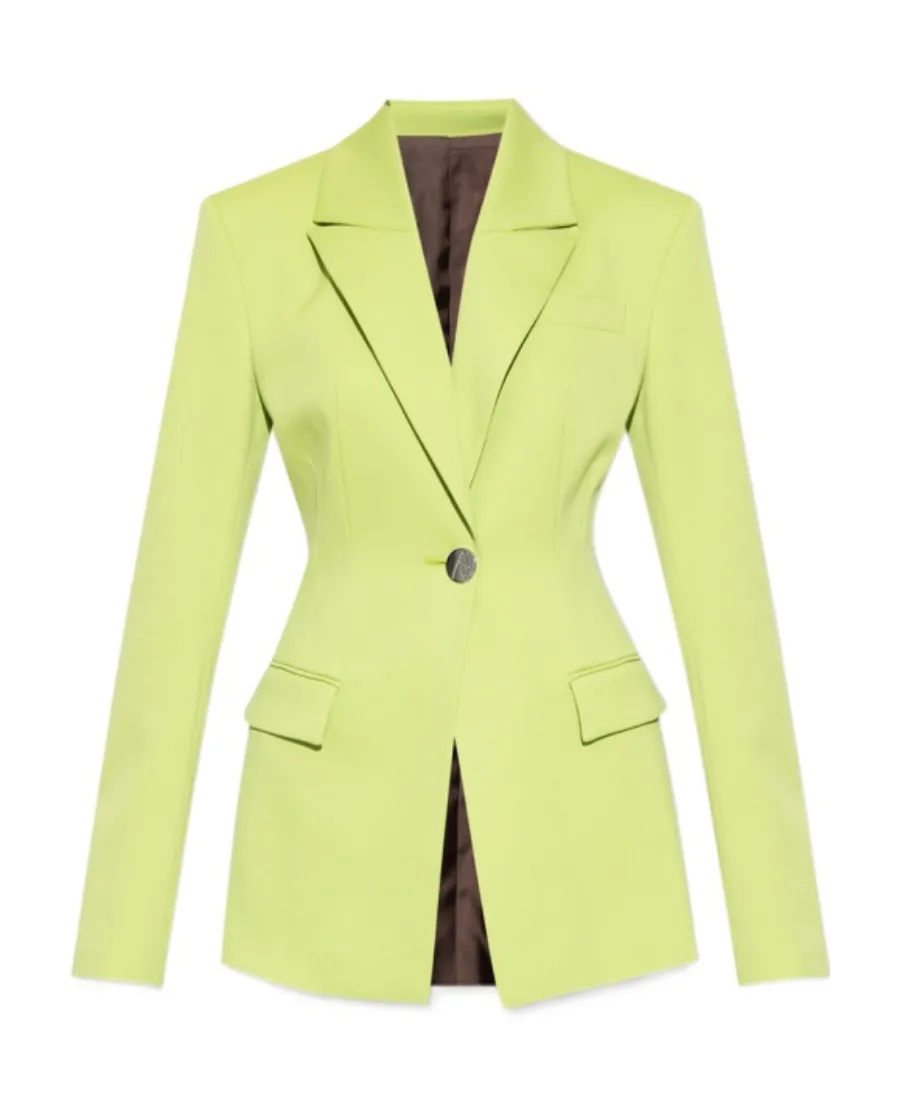 Single-Breast Tailored Blazer
