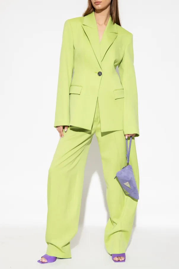 Single-Breast Tailored Blazer