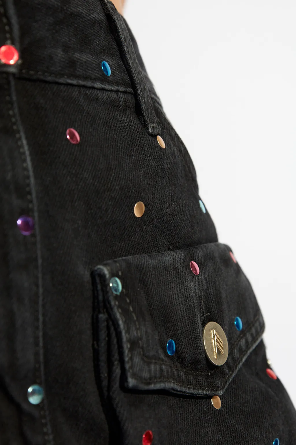 Fay Embellished Mini Skirt