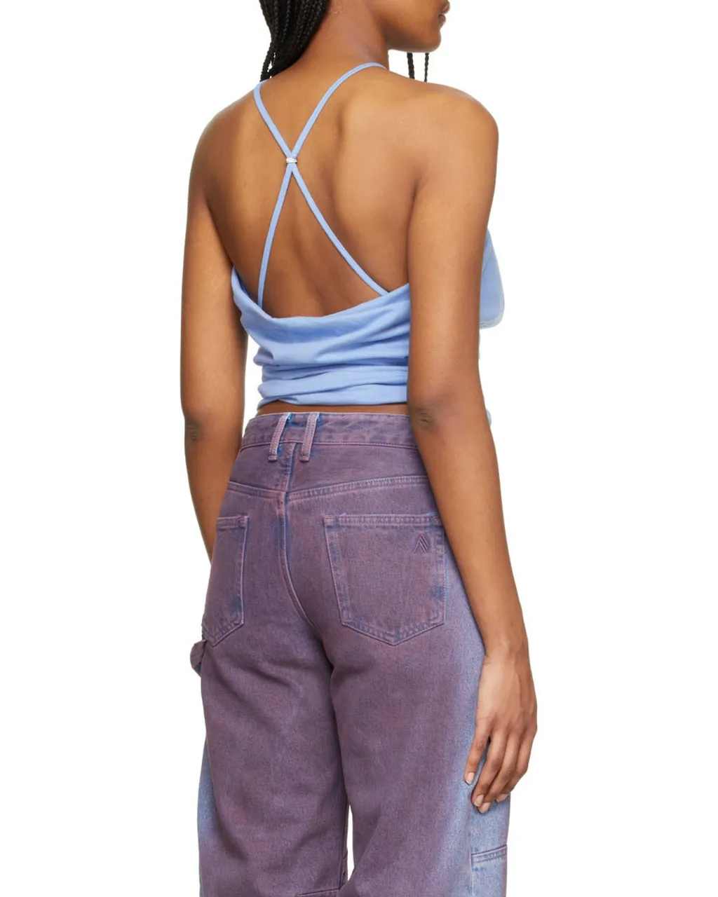 Layered Gathered Vest Top