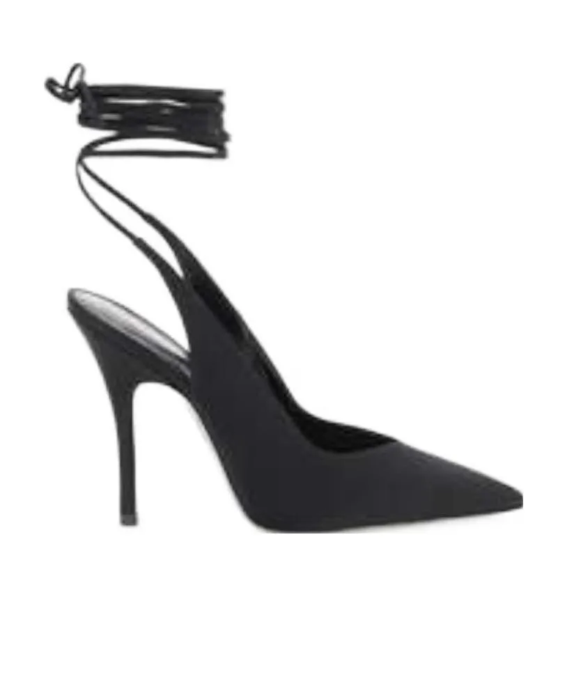 Slingback Ankle Strapped Pumps