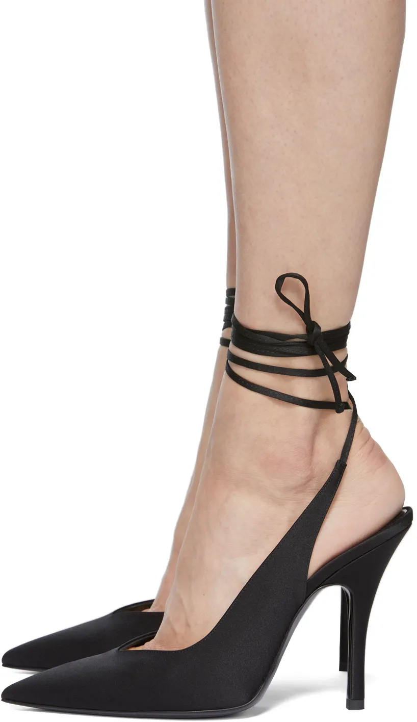 Slingback Ankle Strapped Pumps