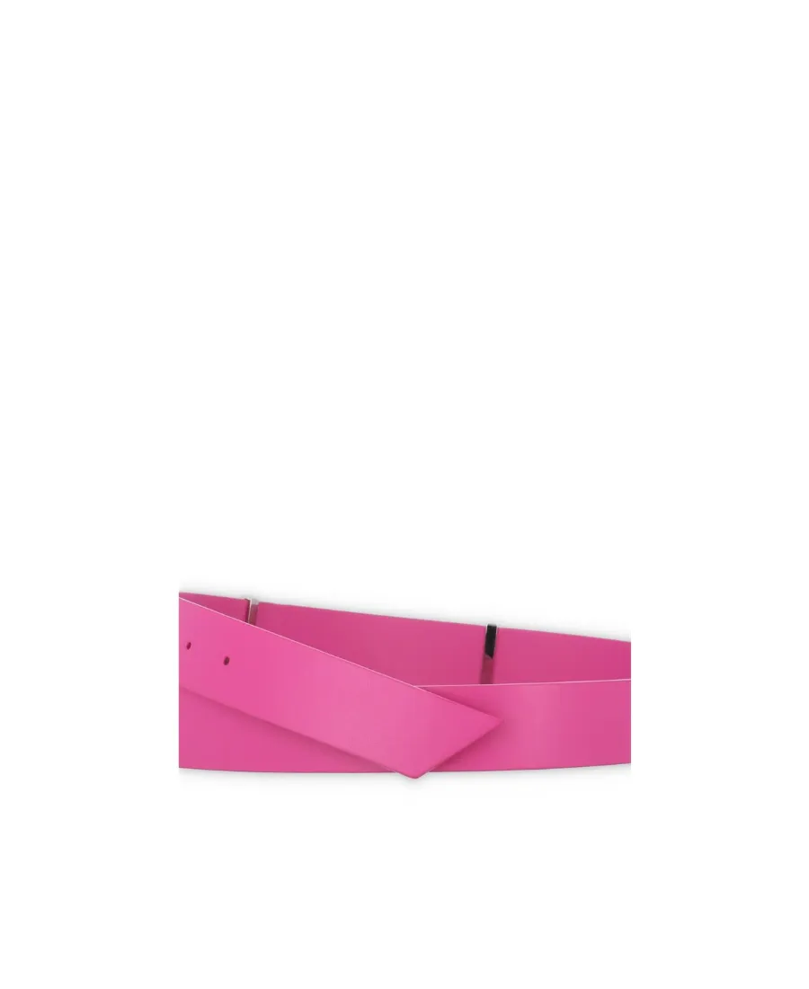 Chain Embellished Buckle Belt