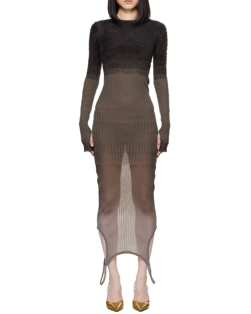 Gradient Midi Dress