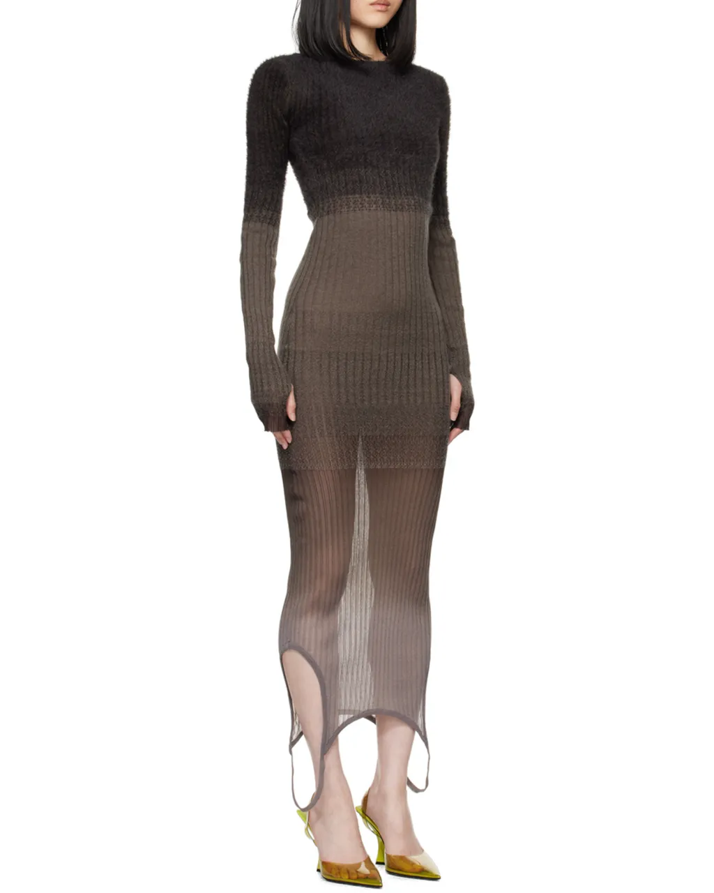 Gradient Midi Dress