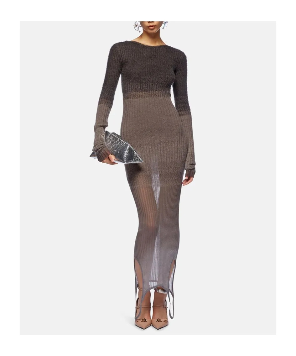 Gradient Midi Dress