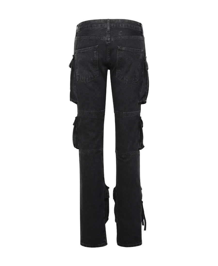 Essie Straight-Leg Cargo Jeans