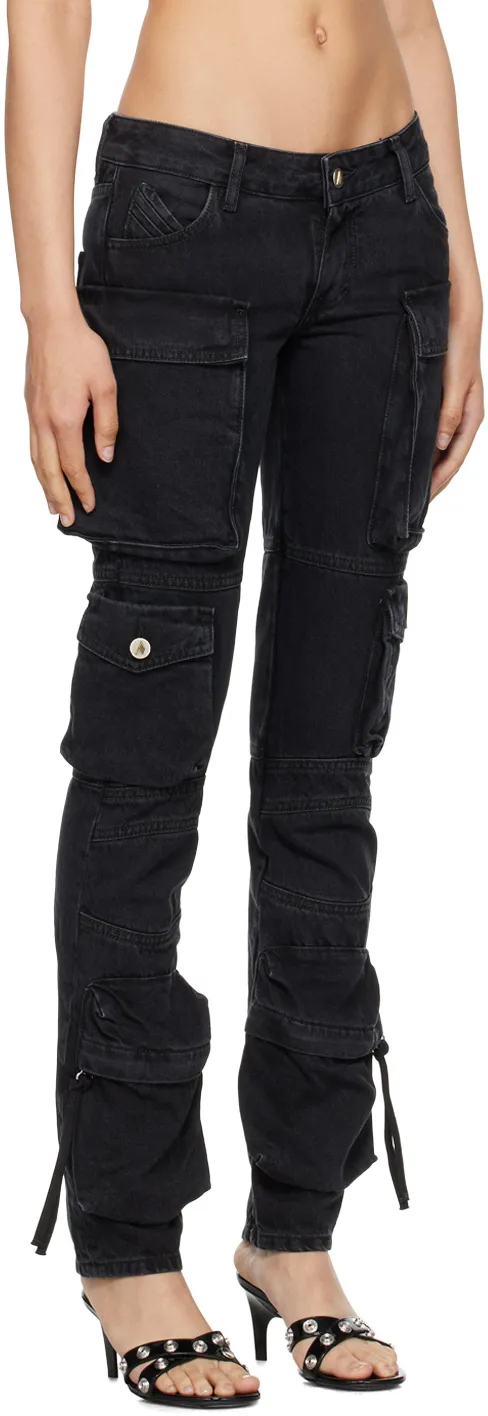 Essie Straight-Leg Cargo Jeans