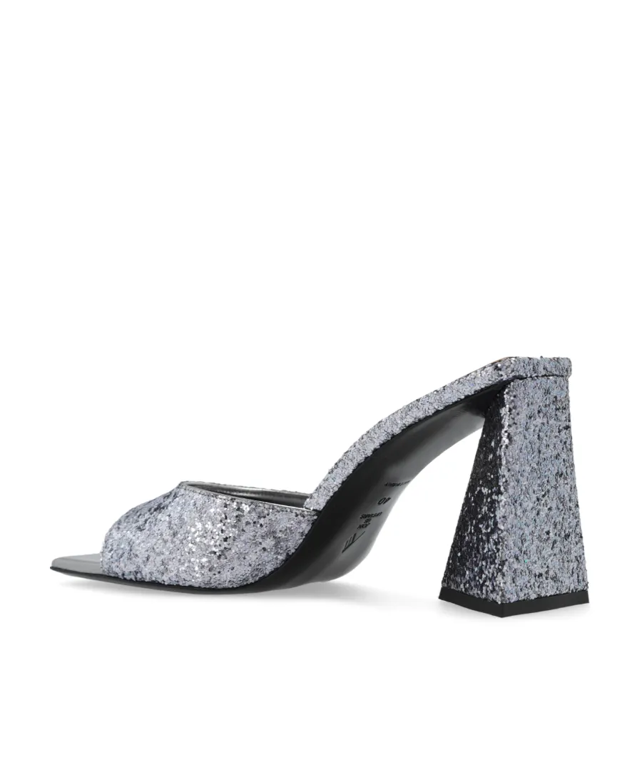 Mini Devon Embellished Slip-On Sandals