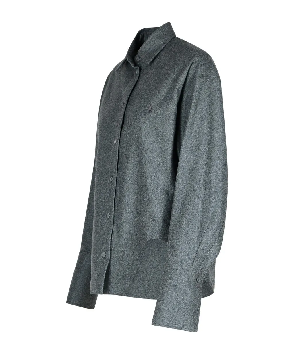 Logo-Embroidered Buttoned Shirt