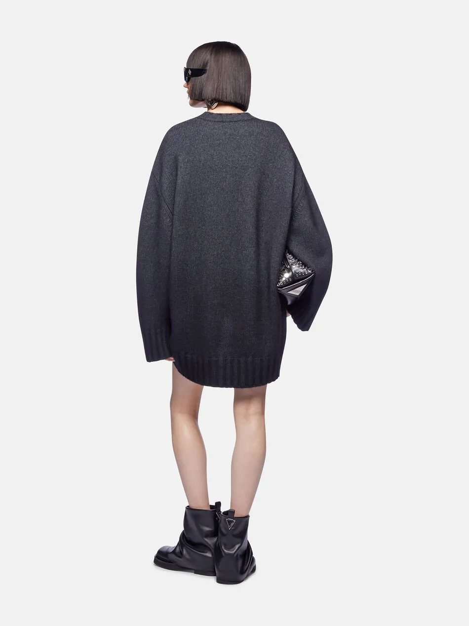 Ombre-Effected Knitted Jumper