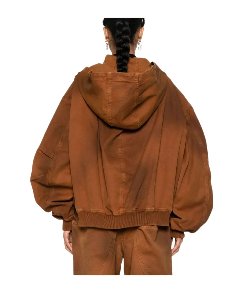 Zipped Hooded Jacket