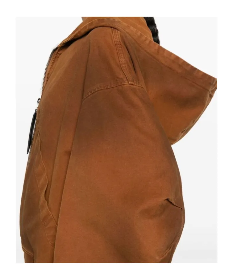 Zipped Hooded Jacket