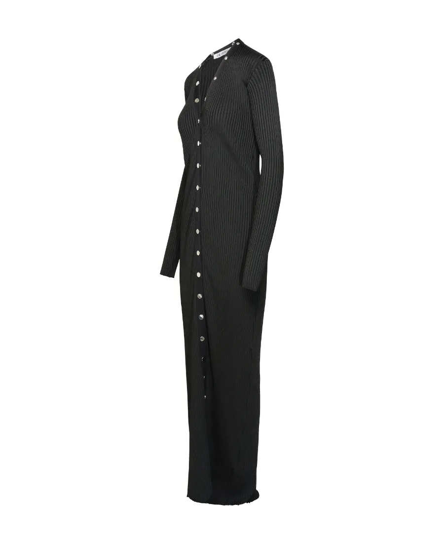 V-Neck Cardigan Dress