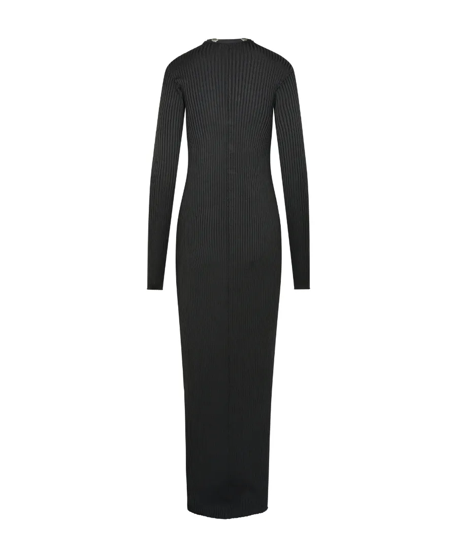V-Neck Cardigan Dress