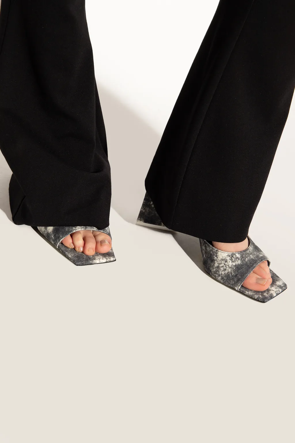 Mini Devon Open-Toe Mules