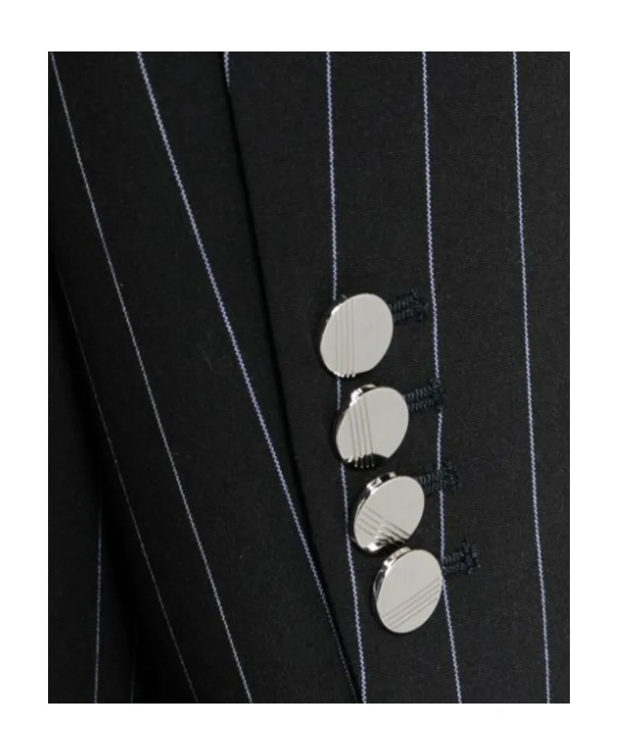 Glen Pinstriped Blazer
