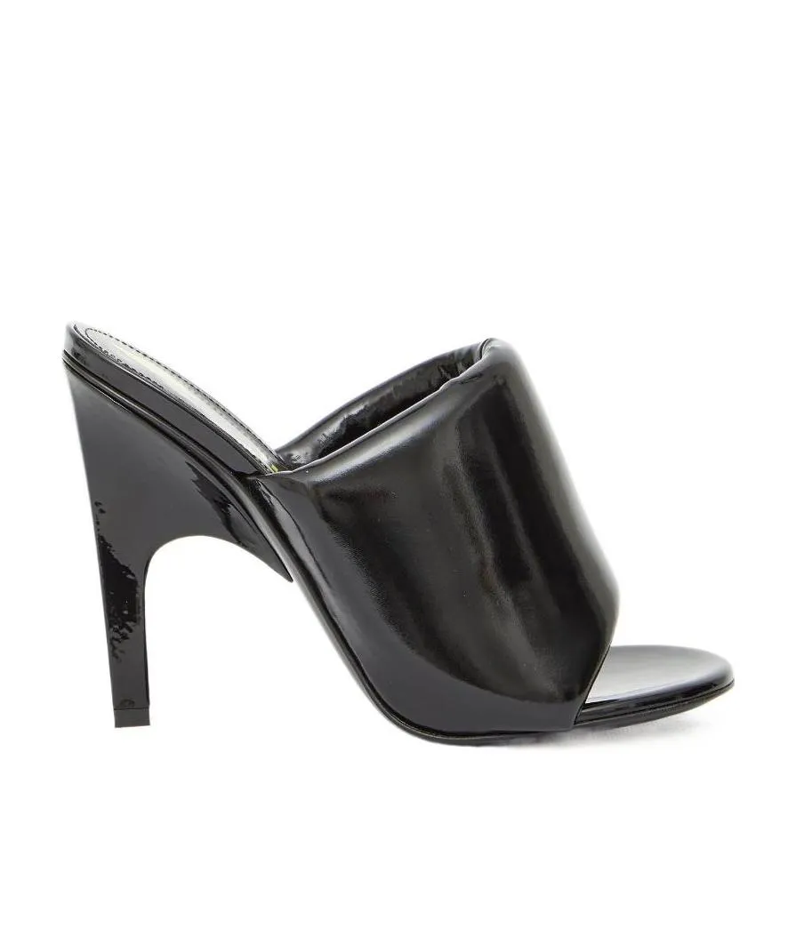 Rem Heeled Open-Toe Mules