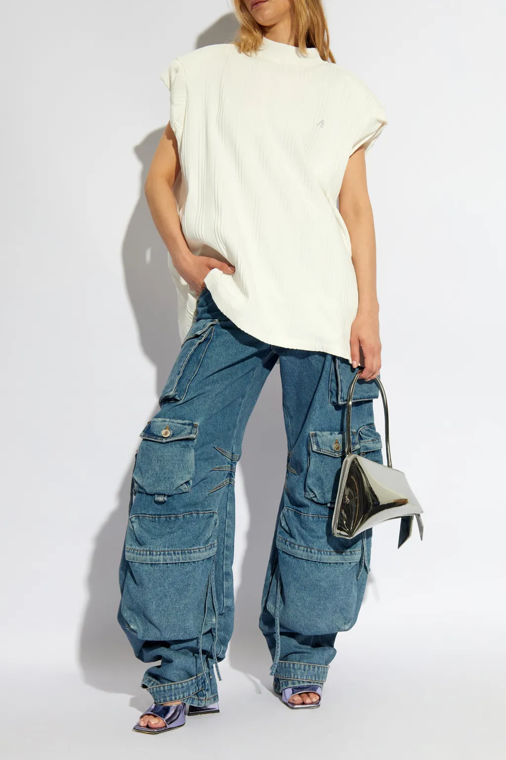 Fern Pocket Detailed Cargo Jeans