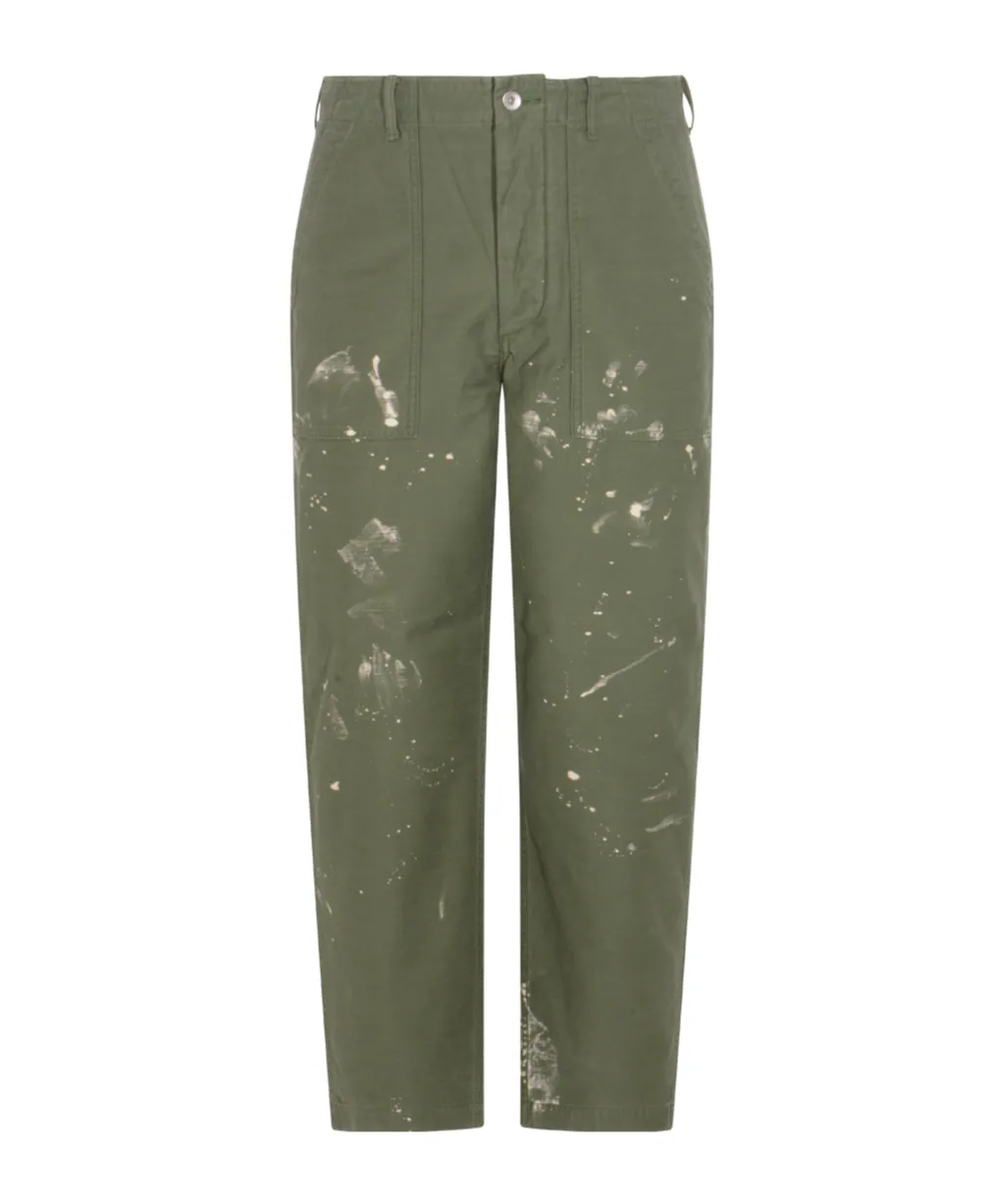 Straight-Leg Casual Pants