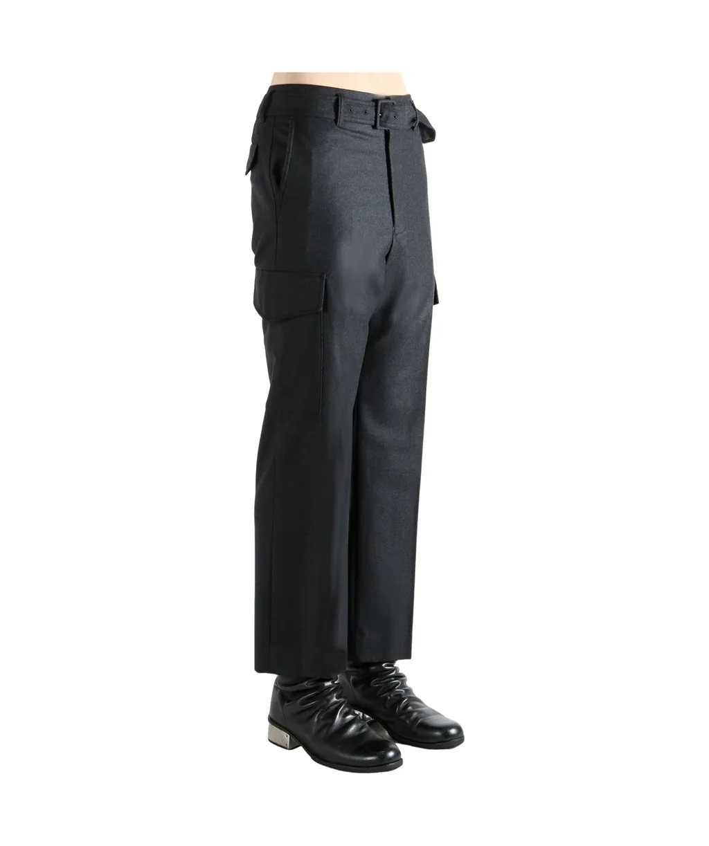 Belted Cargo Trousers