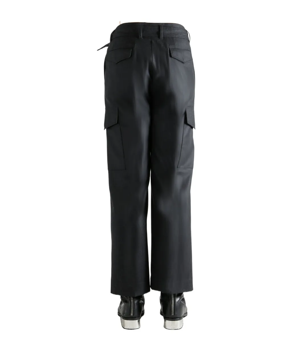 Belted Cargo Trousers