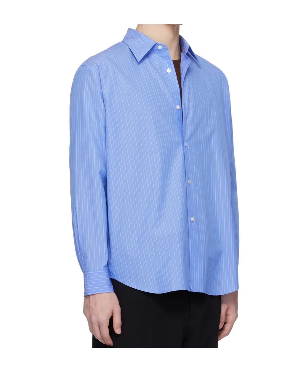 Lapel Long-Sleeved Shirt